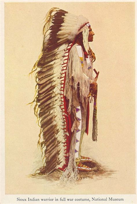 Lakota Chief Myth Art Antique Portraits Antique Books