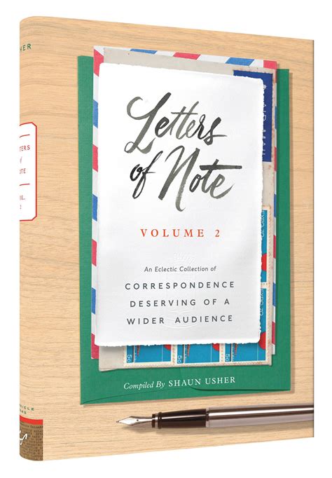 Giveaway Letters Of Note Volume 2 By Shaun Usher