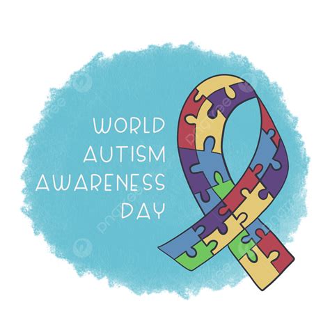 World Autism Awareness Day Illustration World Autism Awareness Day