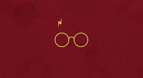 Hd Wallpaper Harry Potter Yellow Eyeglasses Digital Wallpaper Movies