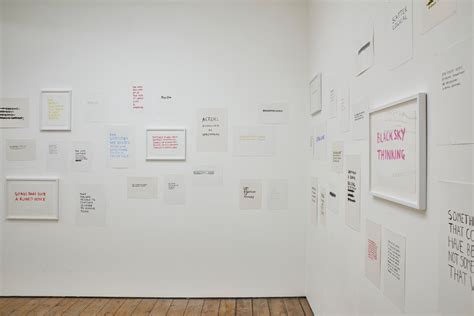Personal Statement Tim Etchells Drawing 2015 Install View Image Courtesy Of The Artist 72dpi 003