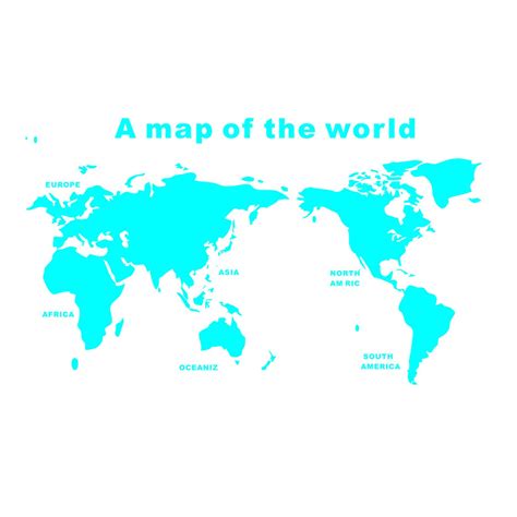 World Map Stencil Continents Contour Stencil Reusable Globe Etsy