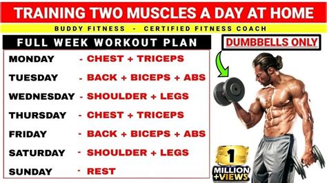 Dumbbell Only Weekly Workout OFF 58