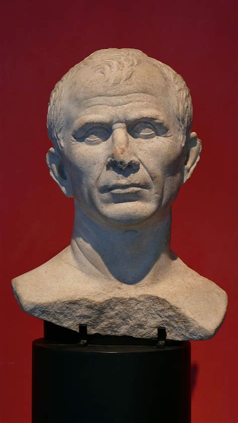 Julius Caesar Roman Dictator General Arles Museum Archeology