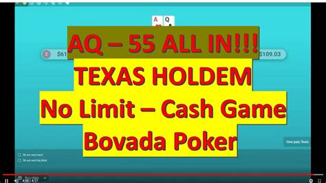 Pair Of 5s All In Bovada 50 1 Holdem No Limit Real Cash Game