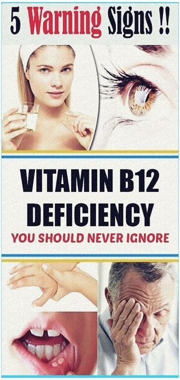 5 Warning Signs Of Vitamin B12 Deficiency That You Should Never Ignore