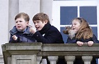 As imagens do príncipe Henrik da Dinamarca com os netos - Blog_Real - O ...