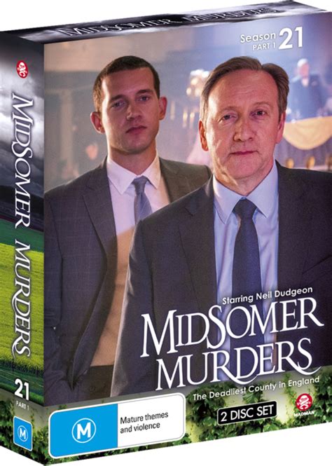 Midsomer Murders Season 21 Part 1 Dvd Madman Entertainment