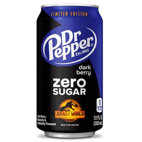 Dr Pepper Zero Sugar Dark Berry