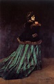 Camille Doncieux (Lady in Green) - Claude Monet Paintings