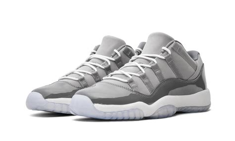 Nike Leather Air Jordan 11 Retro Low Cool Grey In Gray For Men Lyst
