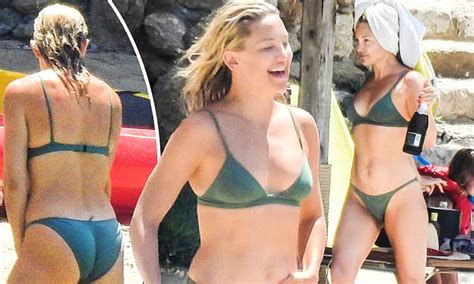 Kate Hudson Flaunts Her Incredible Bikini Body In Greece While Enjoying Champagne