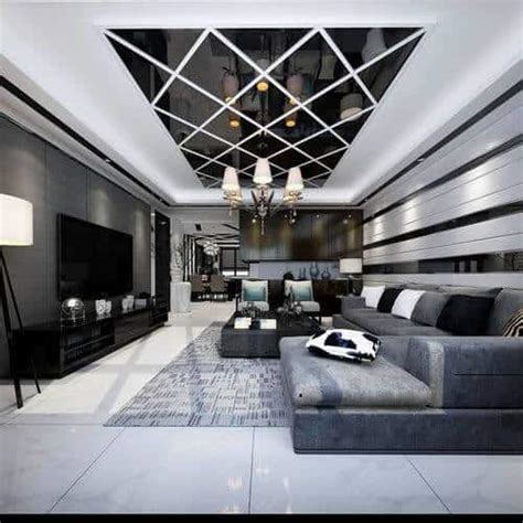 Modern False Ceiling Designs For Living Room