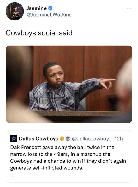 20 Cowboys Choking Memes That Need To Learn The Heimlich Funny