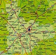 Mapa de la Provincia de Valladolid - Tamaño completo