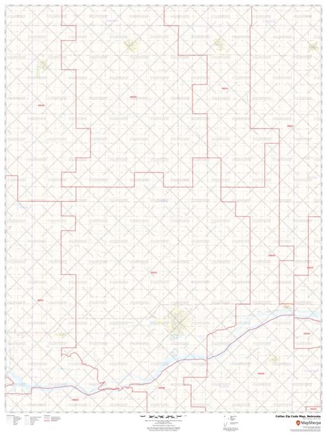 Colfax Zip Code Map Nebraska Colfax County Zip Codes