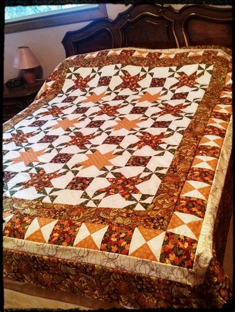 Autumn colors quilt | Fall colors, Quilts, Handmade quilts