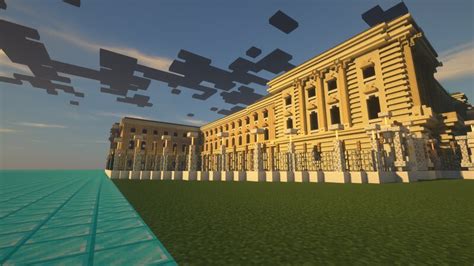 Acton Palace Heavily Inspired By Buckingham Palace Minecraft Map