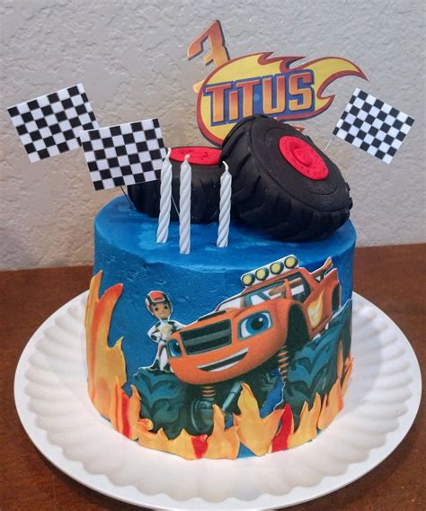 Blaze And The Monster Machines Cake Blaze And The Monster Machines Cake