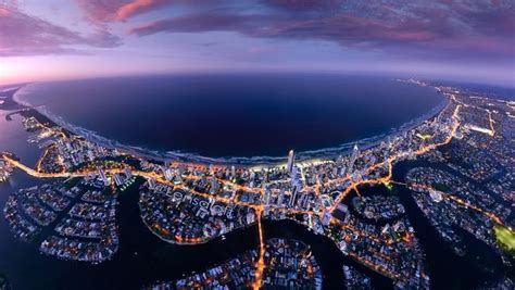 Home Made Camera Captures The Gold Coast In Stunning New Light From