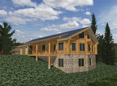 Maybe you would like to learn more about one of these? Plan 039-00022 3 Bedroom 2 Bath Log Home Plan