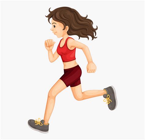 Woman Running Clipart Clip Art Library