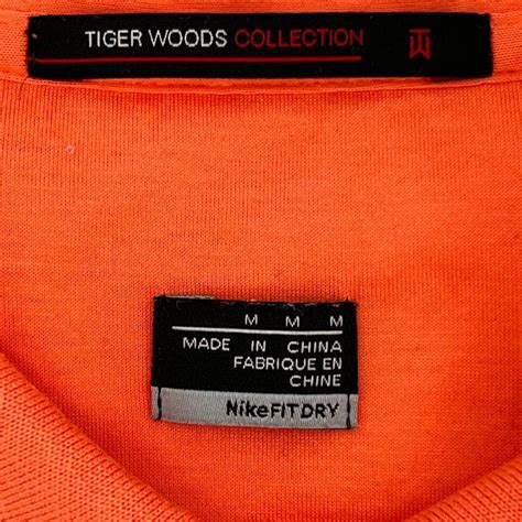 Nike Tiger Woods Collection Men’s Golf Polo Shirt Sz M Medium Coral Short Sleeve Ebay