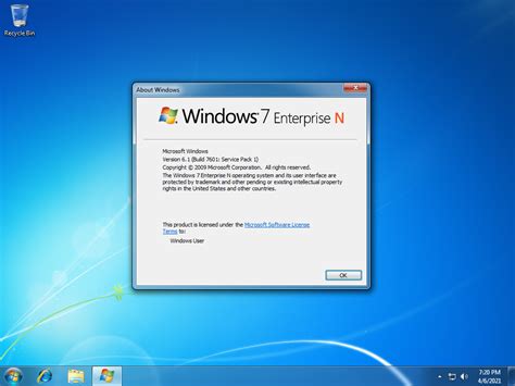 Windows 7 Enterprise N With Service Pack 1 X86x64 Microsoft Free