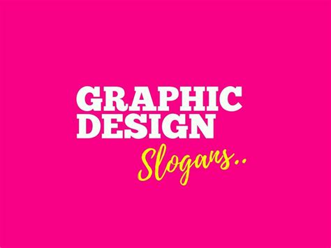 480 Catchy Design Slogans And Taglines Business Advertising Design