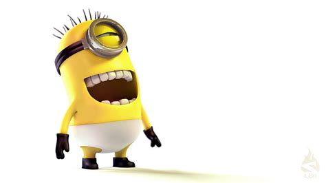 Minions 2015 Movie Laugh Yellow Smile Universal Cute Fantasy