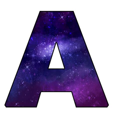 Galaxy Alphabet Stars 78 Letters Space Font Galaxy Font Etsy