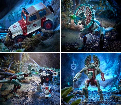 Hasbros Very Cool Transformers X Jurassic Park Mashups Toy Reveal