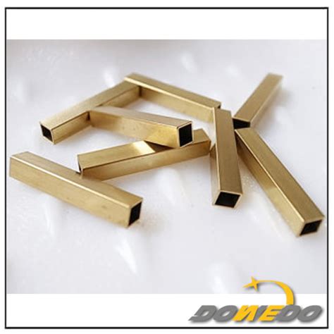 Square Customized Brass Tubes Brass Tubes Copper Pipes