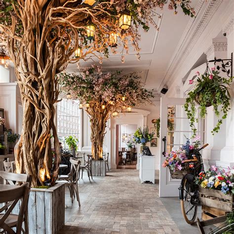 How To Use Plants In Restaurant Interior Or Cafe Interior