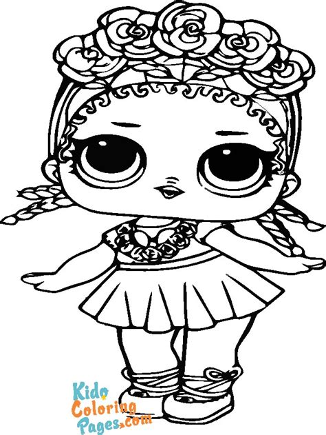 Super Bb Lol Doll Coloring Pages Kids Coloring Pages
