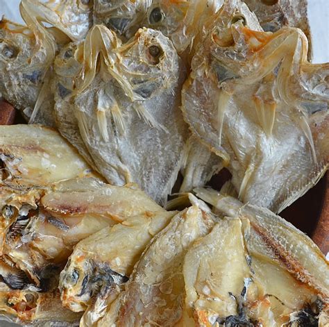 Indonesian Medan Food Dried Fish Sambal Sambal Ikan Asin