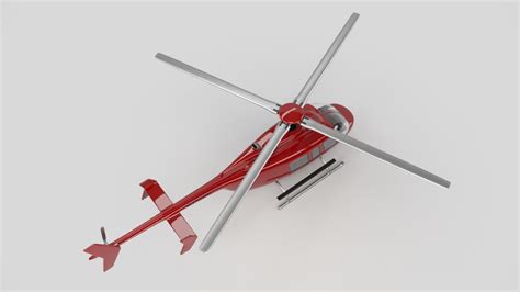 Bell 407 Helicopter 3d Model For Cinema 4d Matt Rittman