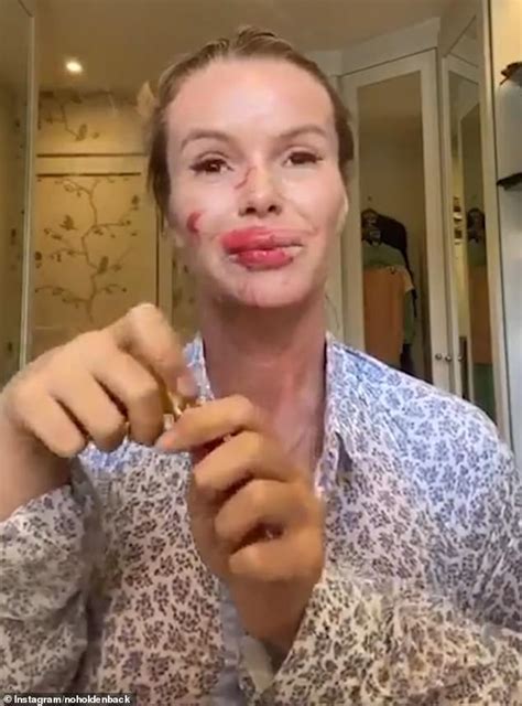 Amanda Holden No Makeup Amanda Holden Spills Secret Makeup Trick She