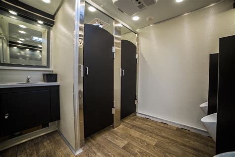 Gold Luxury Restroom Trailers Luxury Portable Restrooms United Site
