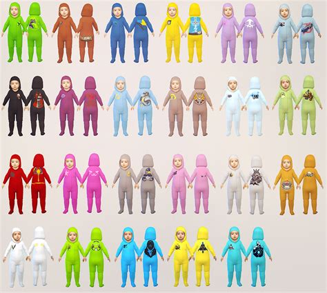 Sims 4 Ccs The Best Overwatch Themed Onesies For Toddlers By Valhallan