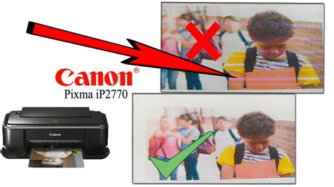 Canon Ip2770 Lines On Print Problem Solve Simple Tricks Youtube