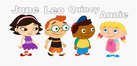 Little Einsteins Leo June Quincy Annie Transparent Cartoon Free