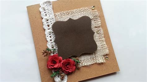 Create A Vintage Greeting Card Diy Crafts Guidecentral Youtube