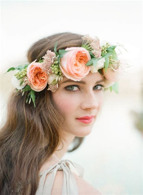 20 Brides Who Rocked Bridal Flower Crowns