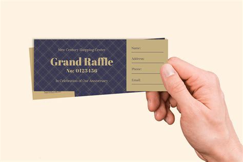 Raffle Ticket Maker Design Printable Raffle Tickets For Free Online
