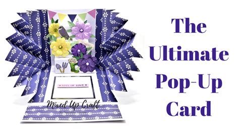 The Ultimate Pop Up Card Mixed Up Craft