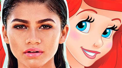 zendaya can play mermaid ariel in the movie adaptation from disney youtube