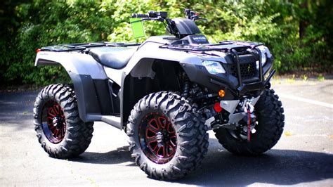 2022 Honda Rancher 420 4x4 Dct Irs Eps Atv With Accessories