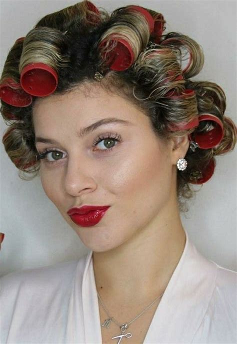 Pin By Extreme Bachelors On Hair Rollers Are Sexy Hair Rollers Hair