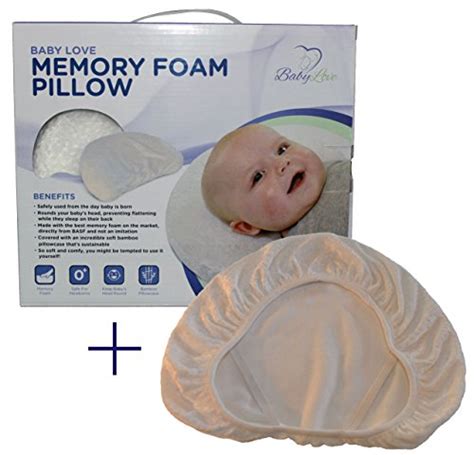 Newborn Baby Head Shaping Pillow Memory Foam Cushion For Head Support